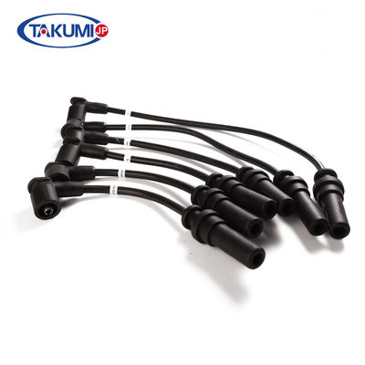 kupować 6 przewodów cewki zapłonowej cylindra / kabel rdzeń miedziany do MITSUBISHI 4G18 produkcja online