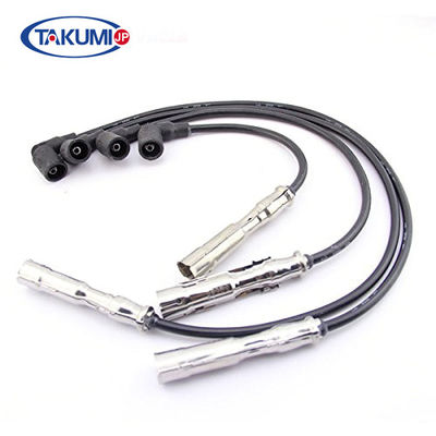 Kable świec zapłonowych VW Golf EPDM / żel krzemionkowy 021905409AD Odporność na wysokie ciśnienie